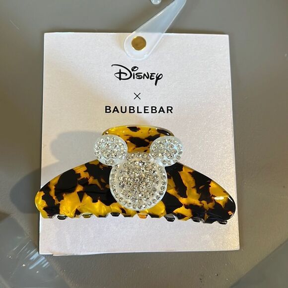 Disney Accessories - NWT Disney x Baublebar Mickey Mouse hair clip
